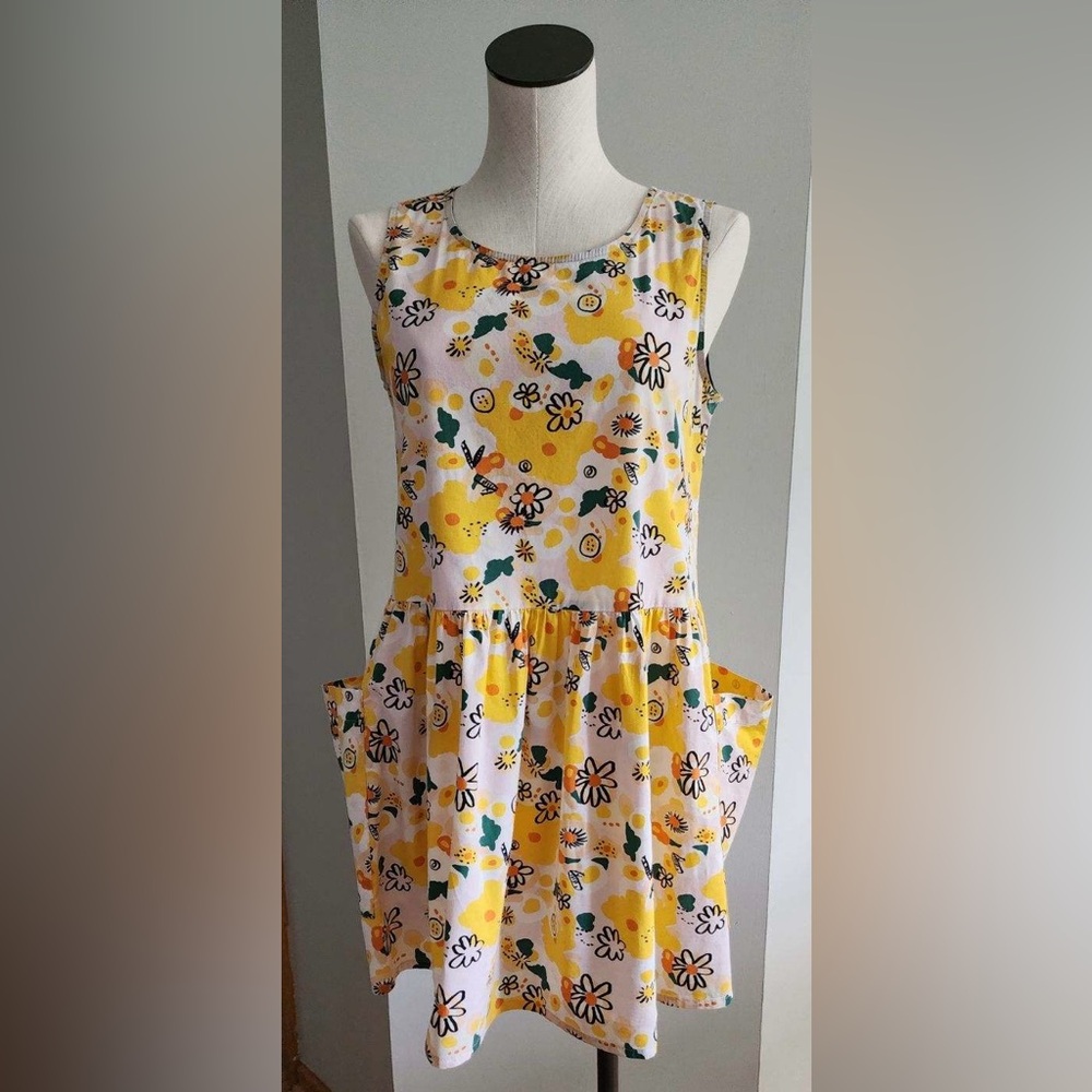 Nooworks Yellow Dress Size Medium